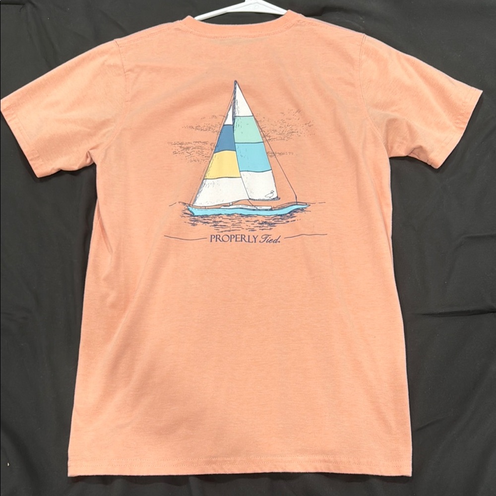 Boys YL Properly Tied Shirt